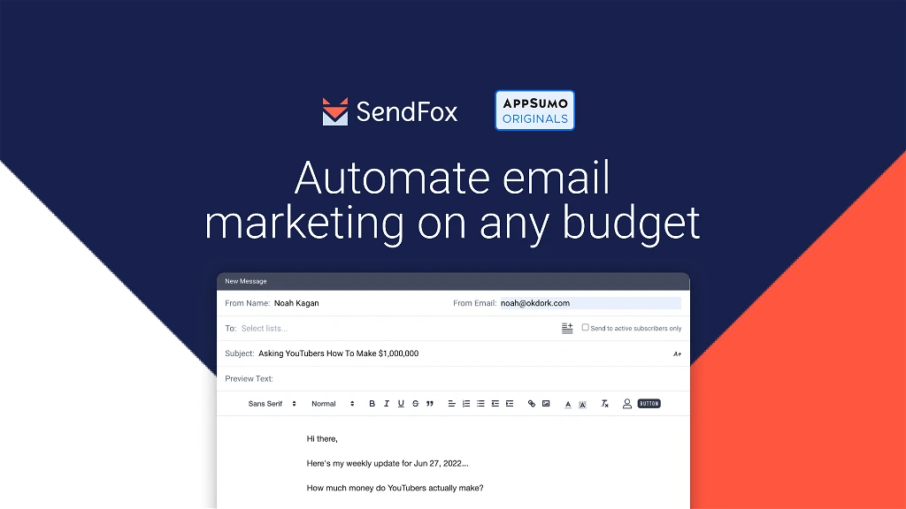 You are currently viewing “SendFox Review: The Best Email Marketing Tool For Content Creators
